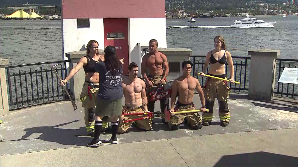Vancouver firefighters strip down for charity calendar