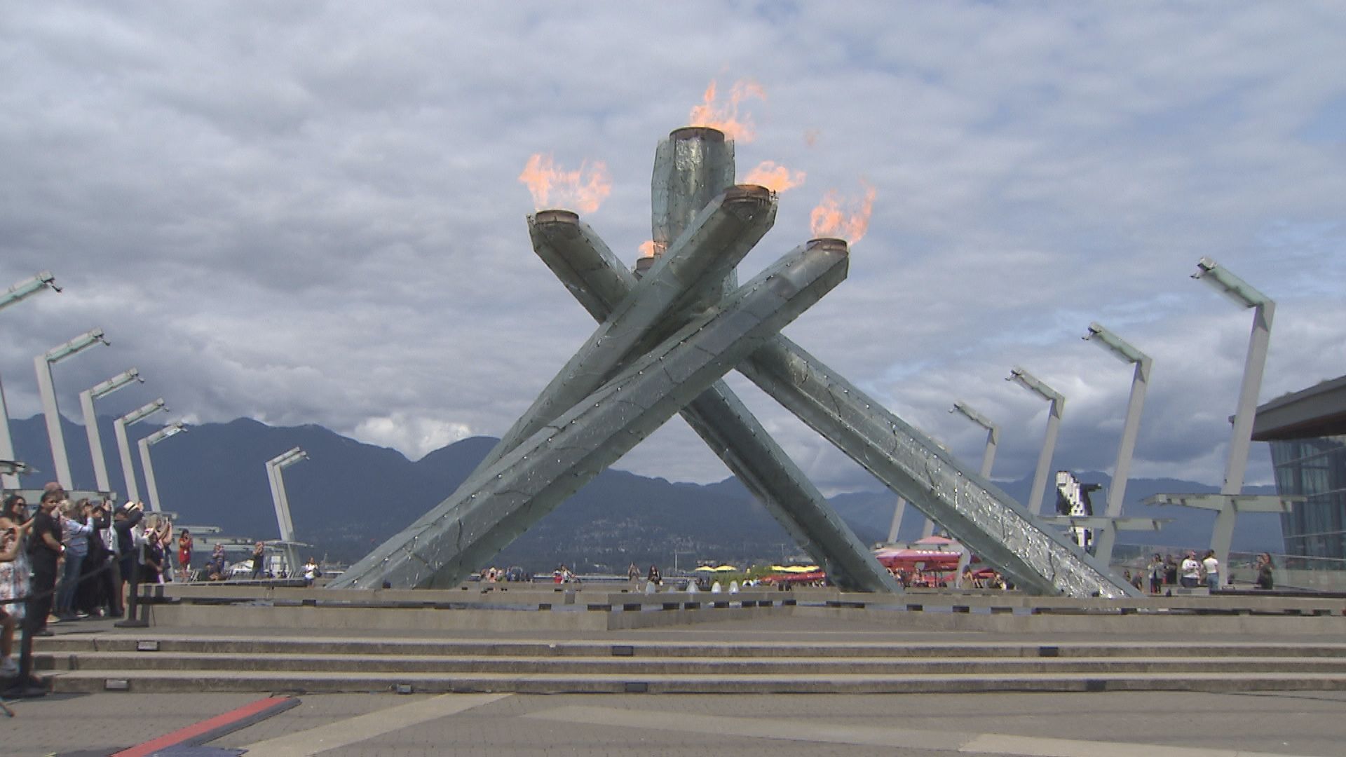 Olympic Cauldron Vancouver Iconic Structure
