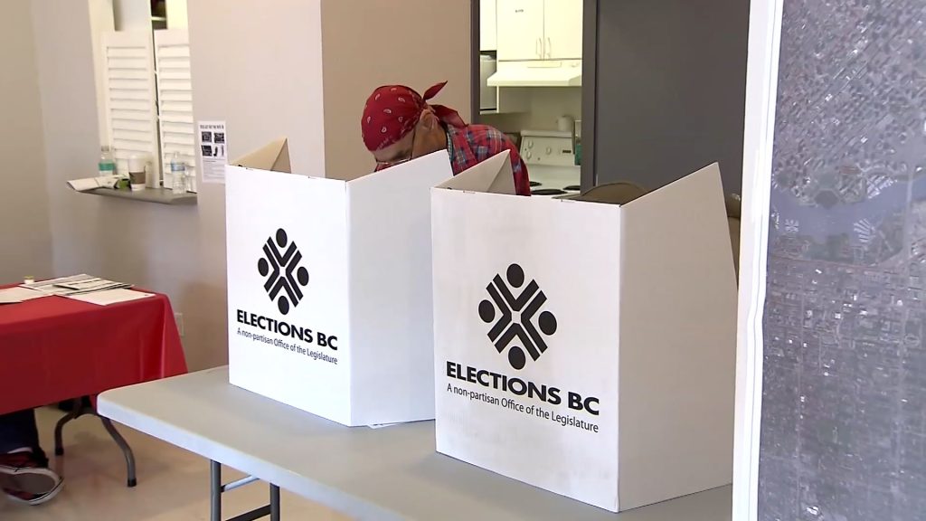 BC election vote ballot box