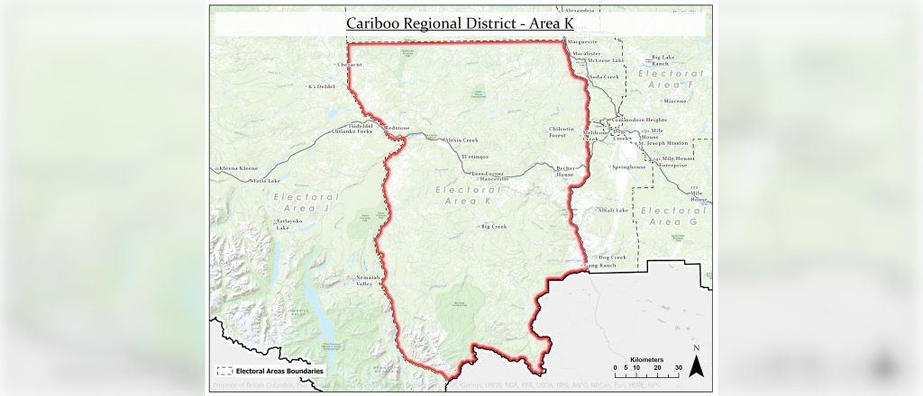 The Cariboo Regional District (CRD) has declared a State of Local Emergency for an area west of Williams Lake after a landslide blocked the Chilcotin River Wednesday morning. (Cariboo Regional District)