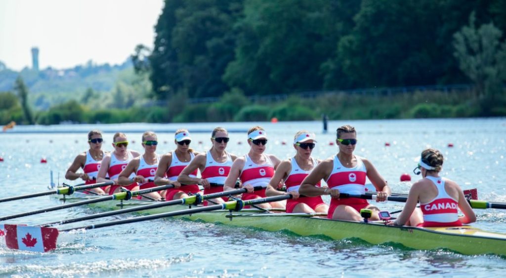 Canada women's eight rowing moves on to A Final, can defend gold medal