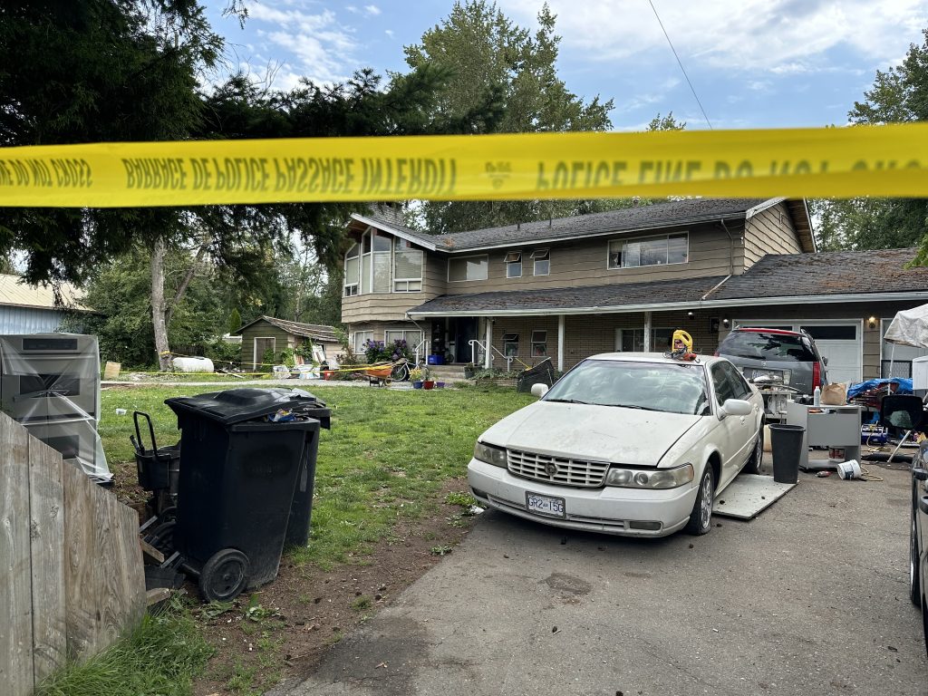 The Lower Mainland's homicide team has been called in after a man was killed in Langley early Friday morning. (CityNews / Kier Junos)