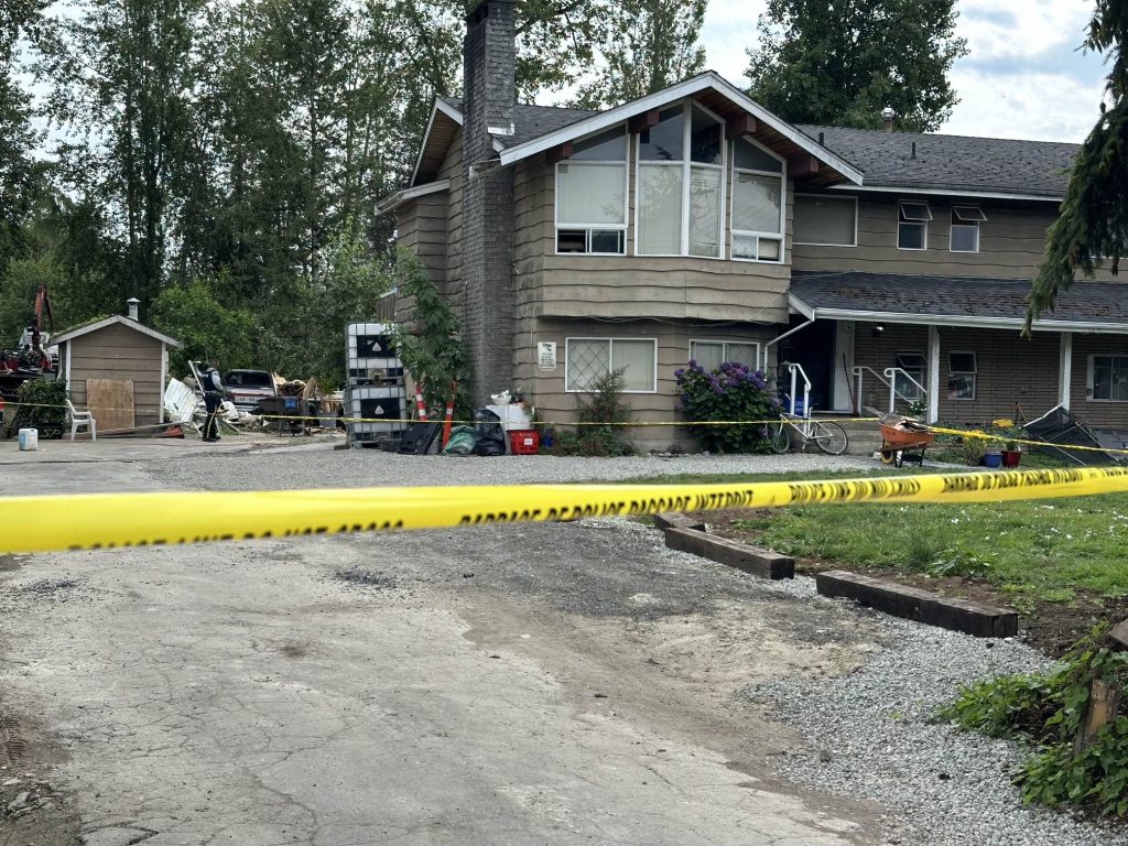 The Lower Mainland's homicide team has been called in after a man was killed in Langley early Friday morning. (CityNews / Kier Junos)