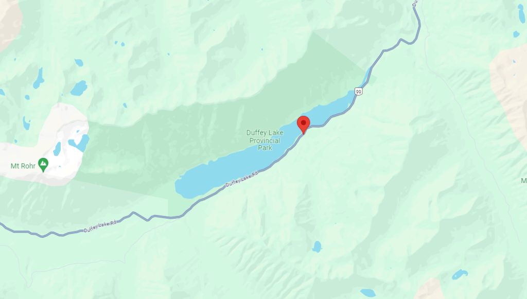 Highway 99 closed between Pemberton and Lillooet due to a landslide Monday.