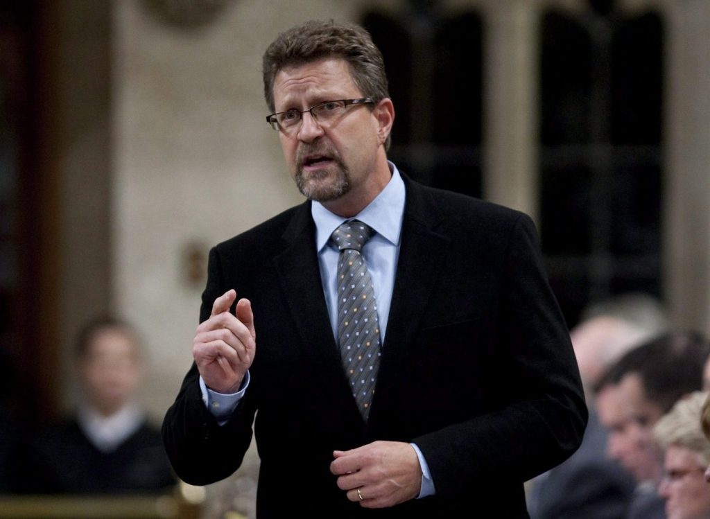 Minister of Transport, Infrastructure and Communities Chuck Strahl responds to a question during question period in the House of Commons on Parliament Hill in Ottawa on Thursday Sept. 23, 2010.