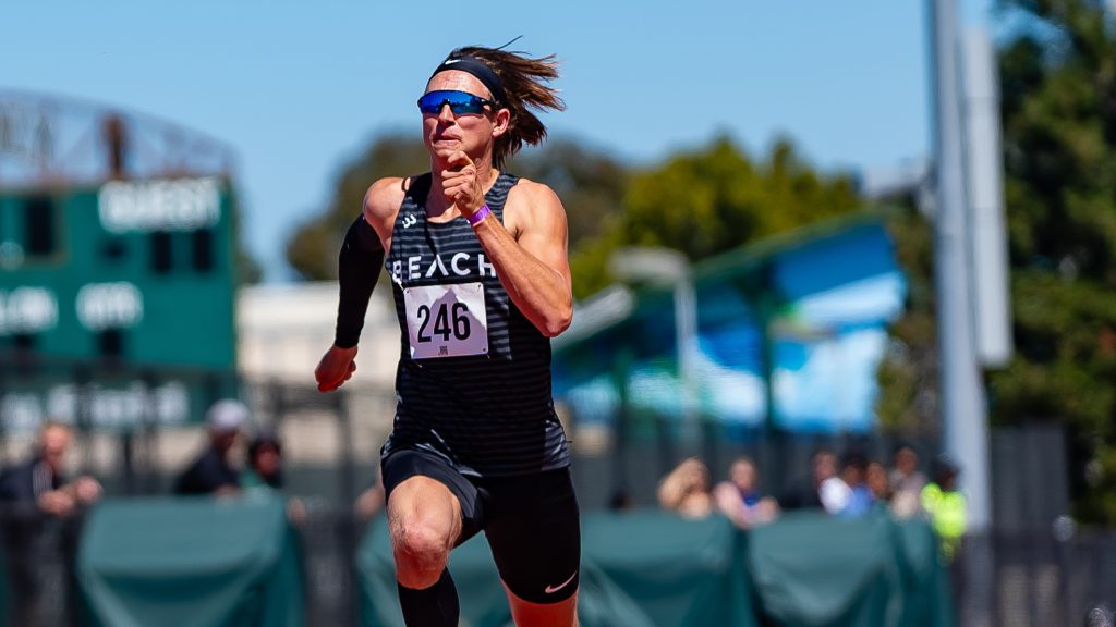 This week's Athlete of the Week is decorated track-and-field competitor Aidan Turner, pictured here