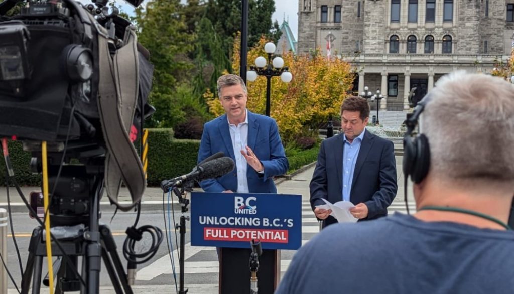 Kamloops-South Thompson MLA Todd Stone announced Thursday he is retiring from politics and backing the BC Conservatives. (Courtesy Todd Stone / X)