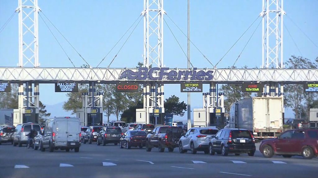 The BC Ferries Tsawwassen terminal on Friday August 30, 2024.