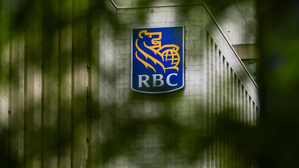 Royal Bank of Canada signage is pictured in the financial district in Toronto, Friday, Sept. 8, 2023. The former chief financial officer for Royal Bank of Canada is suing the bank for almost $49 million over claims of wrongful dismissal. THE CANADIAN PRESS/Andrew Lahodynskyj