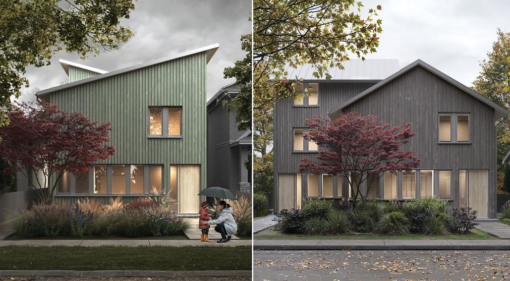 B.C. has approved prefabricated housing designs that apply to small-scale, multi-unit housing types and are free for the public to use.