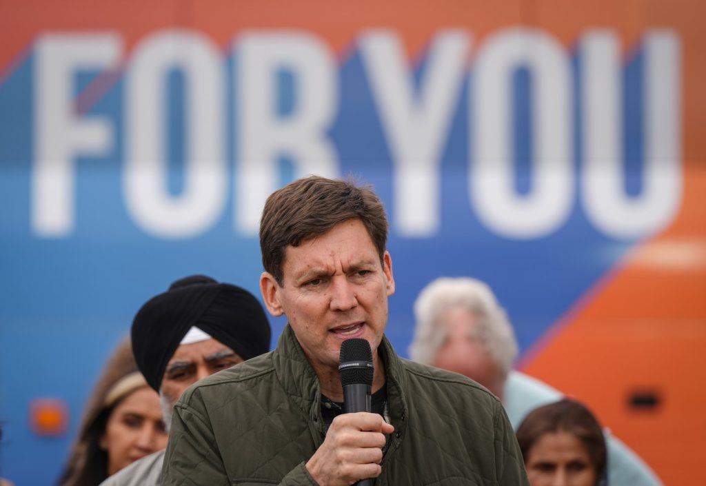 B.C. election campaign officially starts; Eby campaign bus on road