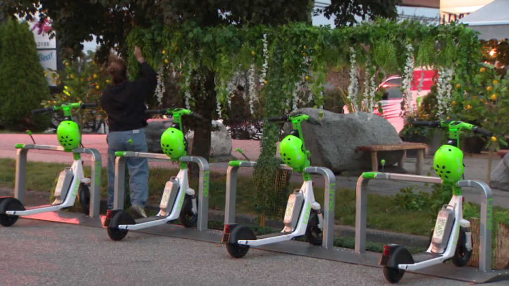 Lime Scooters hit Vancouver streets for the first time