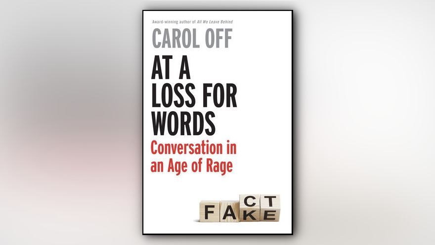 Book cover for At a Loss for Words: Conversation in an Age of Rage