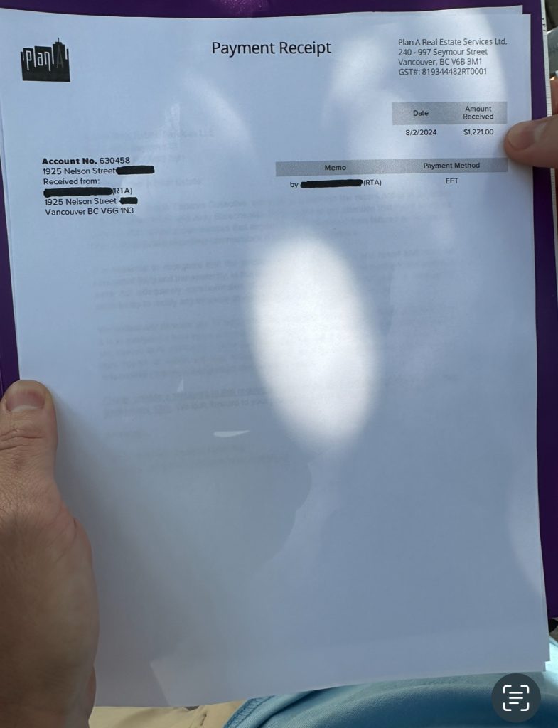 Documents provided to the RTB. (CityNews Image / Kier Junos)