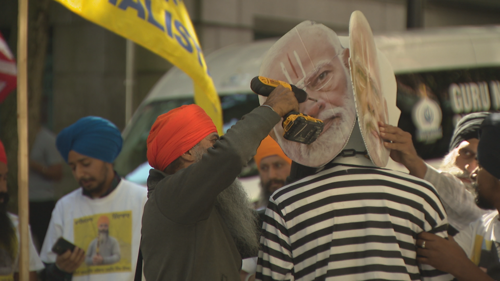 India Consulate Nijjar Protest Vancouver 