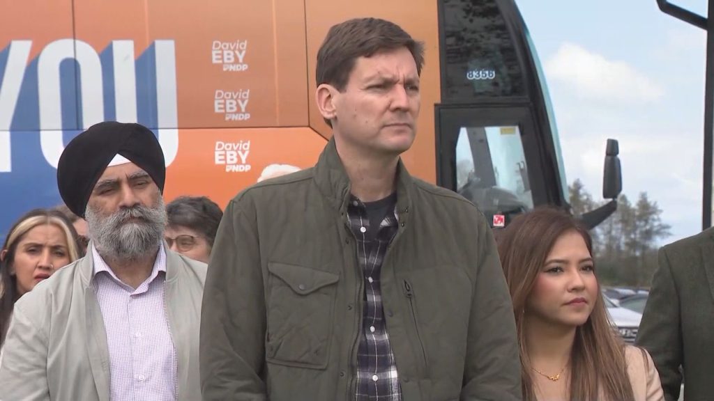 BC NDP Leader David Eby makes first campaign stop in Surrey Thursday