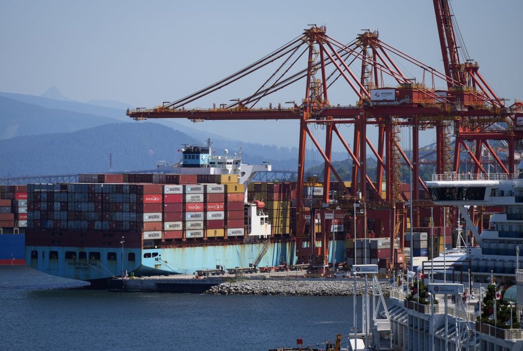 Union members authorize possible B.C. port strike but no notice issued