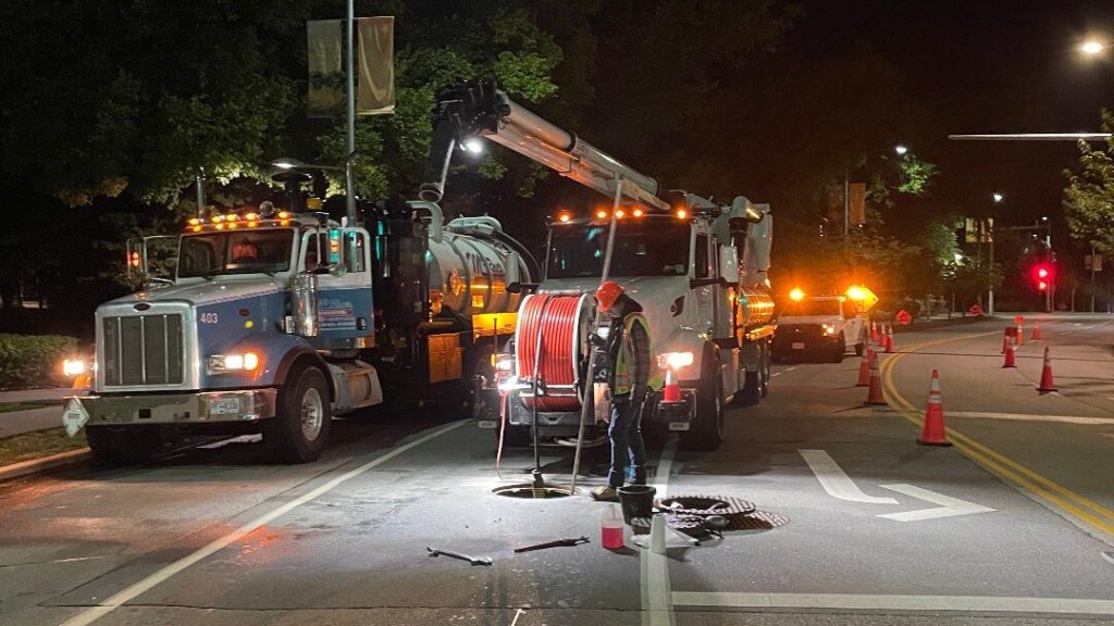 70 cubic metres of grease blockage removed from Richmond sewer