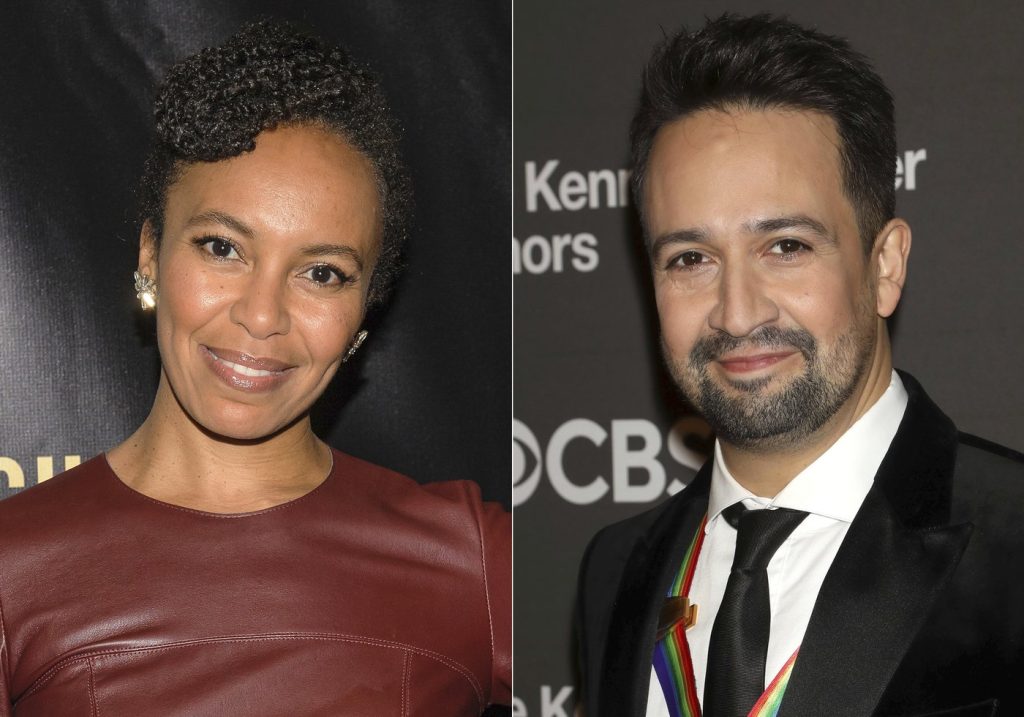 Lin-Manuel Miranda and Eisa Davis on their 'Warriors' musical concept album with Lauryn Hill