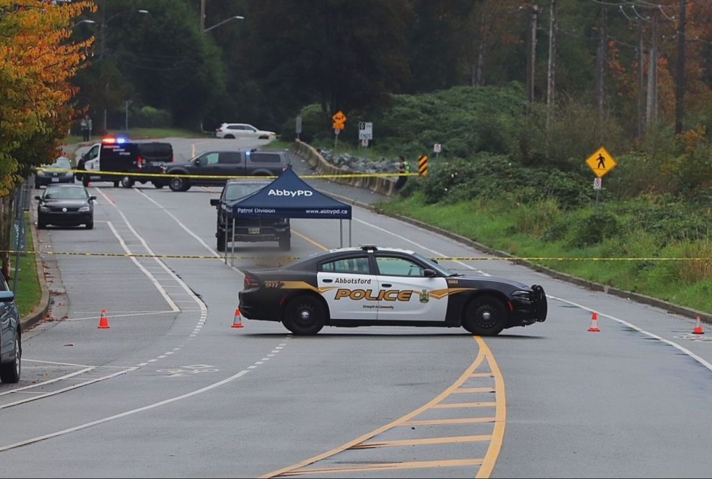 Woman killed after being struck by car in Abbotsford