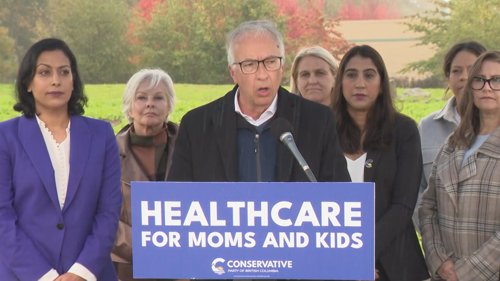 Rustad promises costed platform Tuesday, Surrey children's hospital if elected