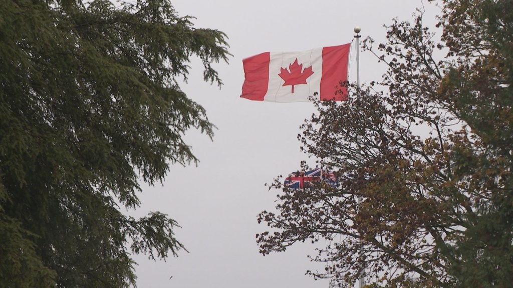 The Lower Mainland in the middle of an atmospheric river weather event Oct. 18, 2024.