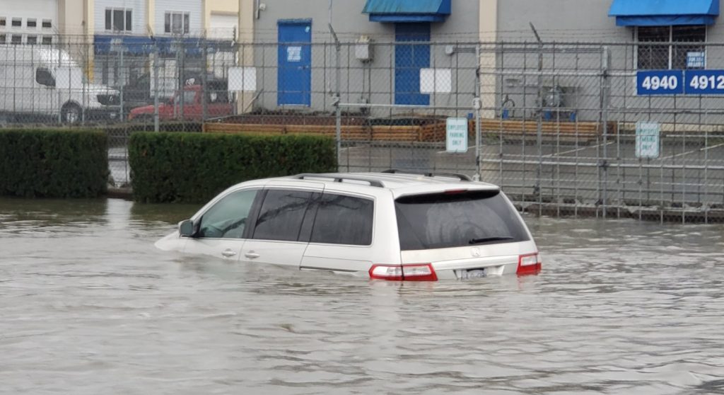 B.C. Storm: Atmospheric river to ease Sunday, but rainfall warnings remain in effect