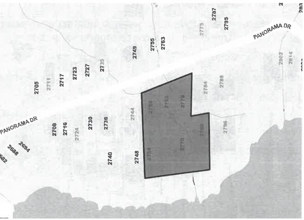 The District of North Vancouver has issued a mandatory evacuation order for six properties in Deep Cove along Panorama Drive. (Courtesy EmergencyInfoBC)