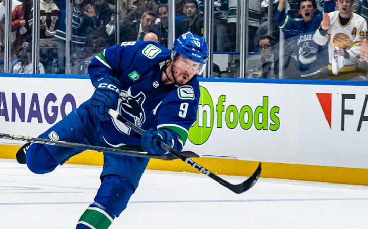 Canucks’ J.T. Miller a game-time decision vs. Blackhawks