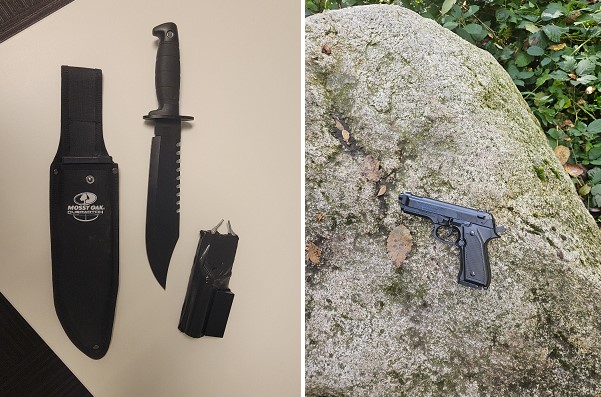 More youths found with dangerous weapons in North Vancouver: RCMP