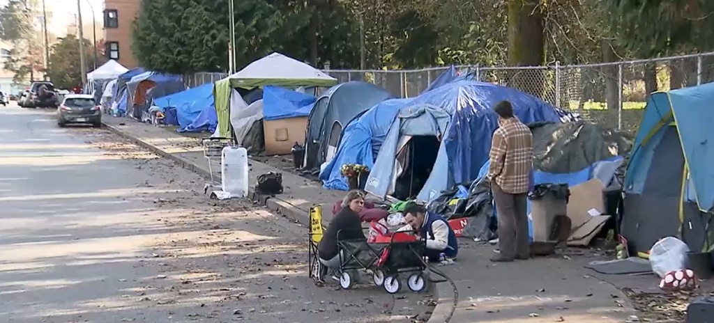 Residents at Coquitlam encampment facing challenging conditions