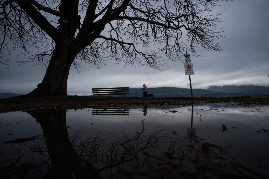 Atmospheric river system set to drench B.C.'s south coast on election weekend