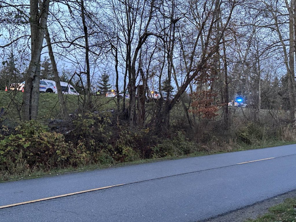 Fatal rollover crash closes HWY 99 northbound in Surrey