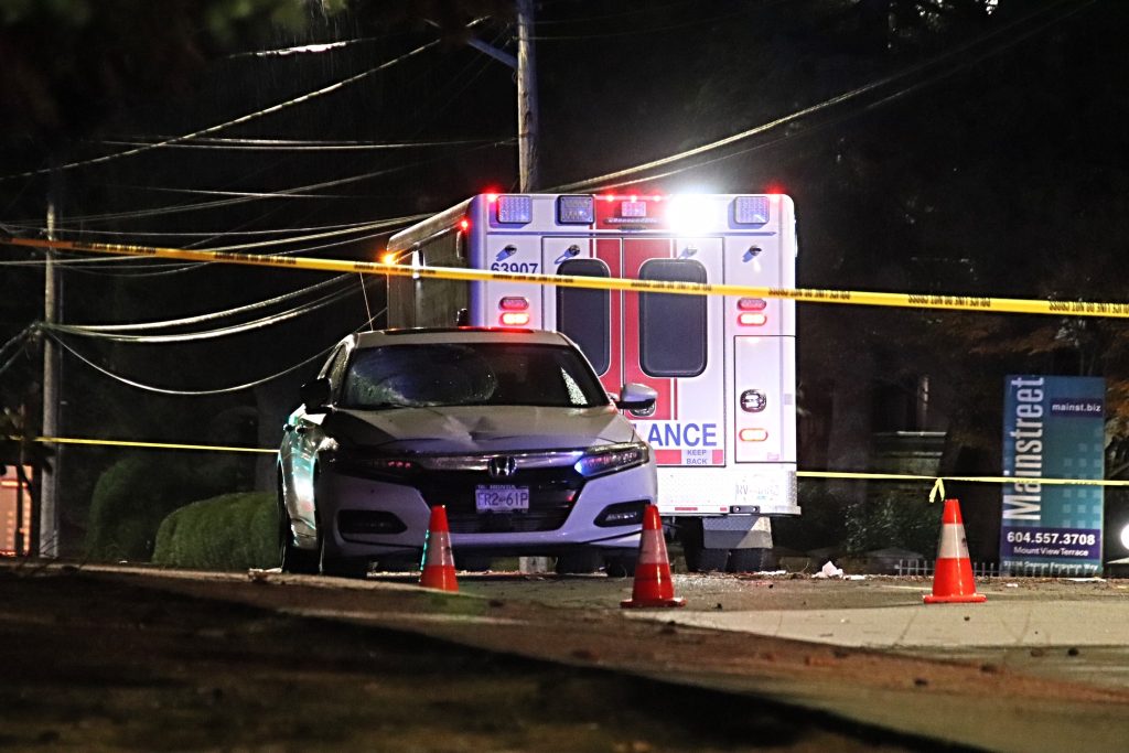 Pedestrian airlifted to hospital after being struck by car in Abbotsford