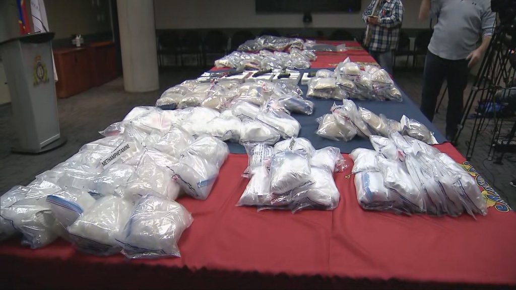 Surrey RCMP seize hundreds of kilograms of illicit drugs