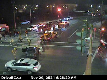 Multi-vehicle crash in Port Coquitlam causing major delays on Mary Hill Bypass WB