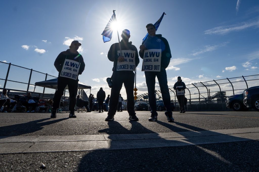 B.C. port shutdown enters third day, no end in sight