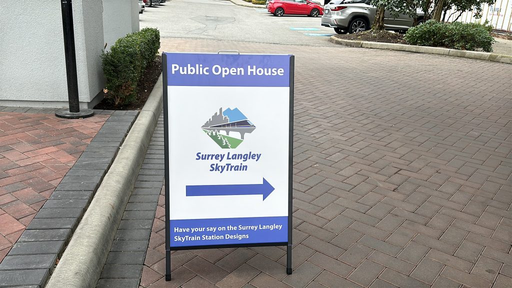 Surrey-Langley SkyTrain project takes public feedback at open house