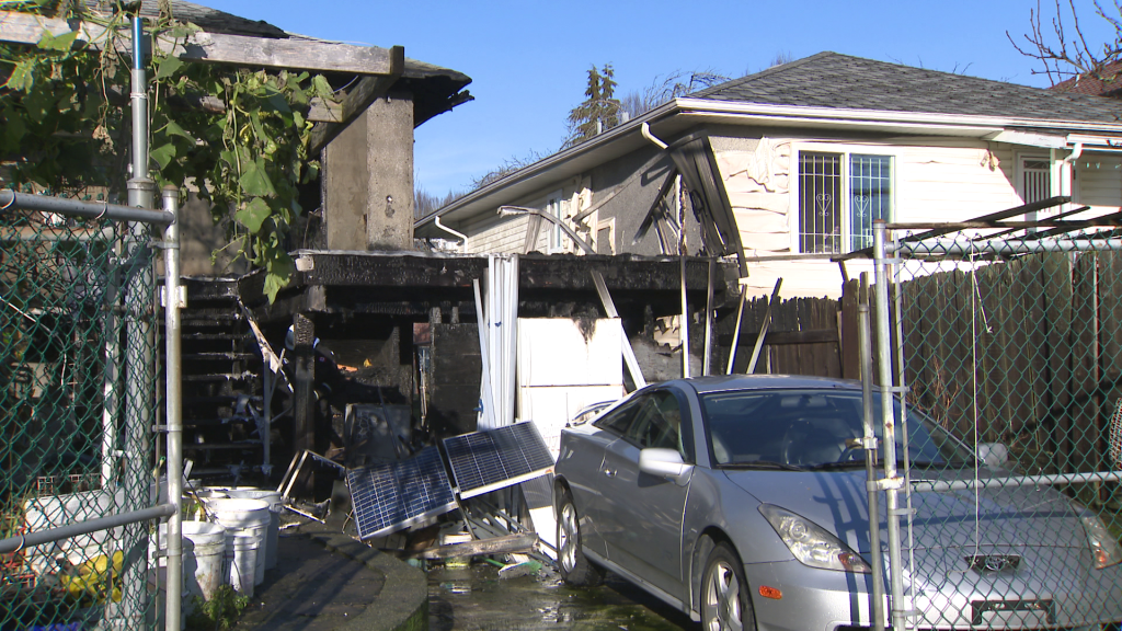 Crews knock down East Vancouver house fire amid unusually busy 6 hours.