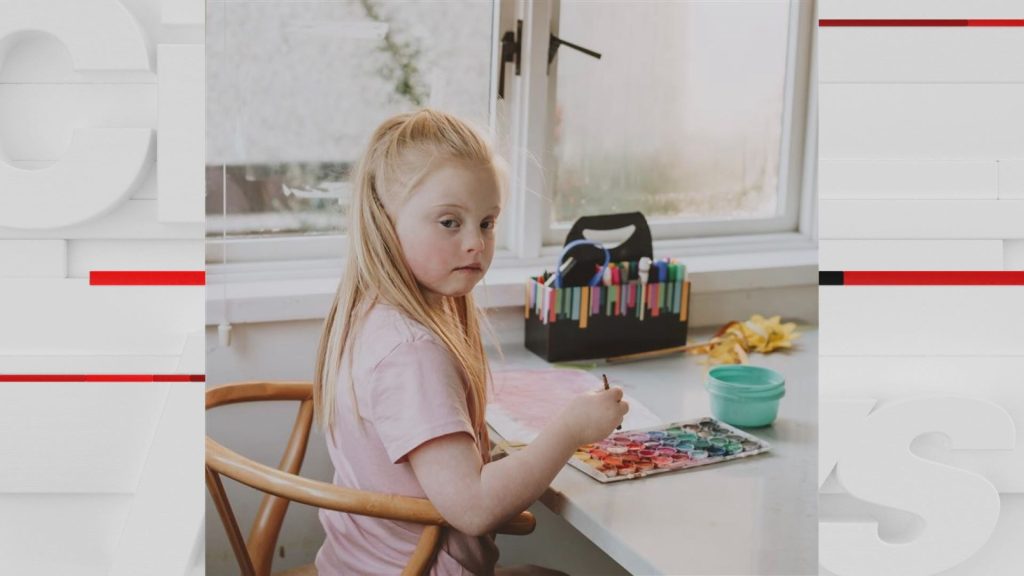 Nine-year-old Kenzie was signed up by her mother for an art class at 4 Cats Art Studio to give her the opportunity to interact with kids her age. (Supplied)