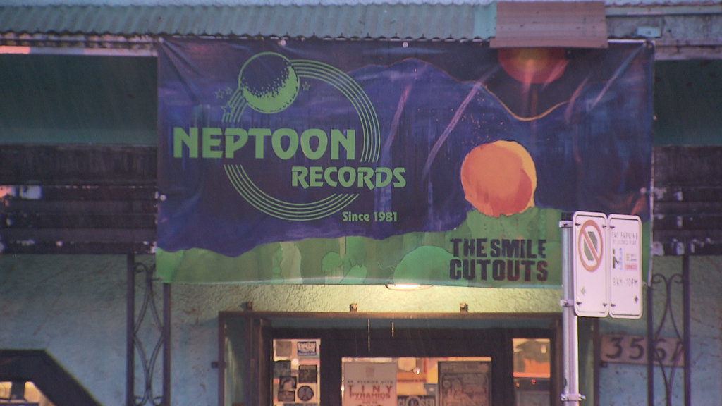 Neptoon Records in Vancouver.