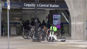 E-bike and e-scooter parking now available at Coquitlam Central Station