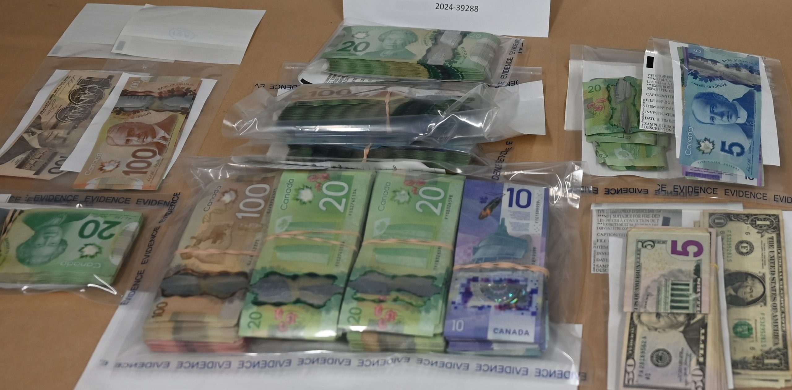 The RCMP seized fentanyl, cocaine and $40.000.
