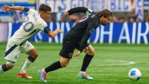 Whitecaps top Messi, Inter Miami in first leg of Concacaf Champions Cup semis