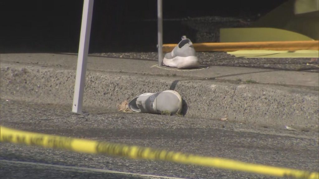 Emergency crews on scene of a serious pedestrian involved incident in Horseshoe Bay