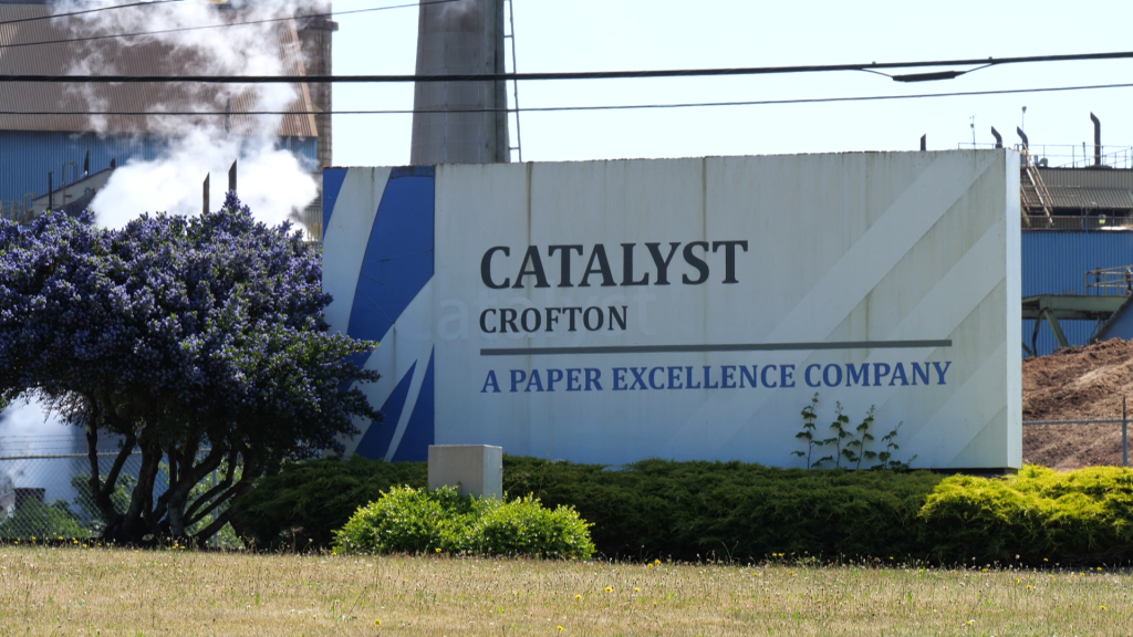 The Catalyst Pulp and Paper Mill in Crofton, B.C. on Thursday June 5, 2025.