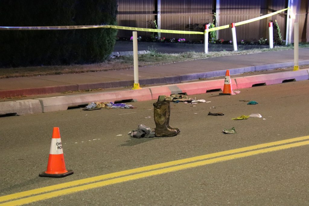 A crime scene is seen in Agassiz, B.C. following a police-involved shooting on Thursday June 19, 2025. (1st Due Media Image)