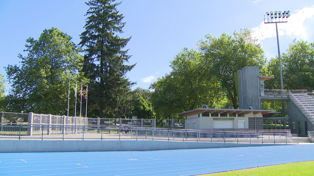 Bear Creek Stadium in Surrey is seen on Tuesday July 8, 2025.