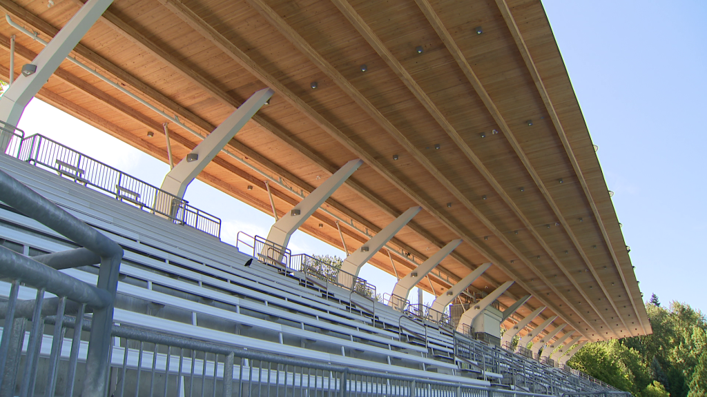 Bear Creek Stadium in Surrey is seen on Tuesday July 8, 2025.