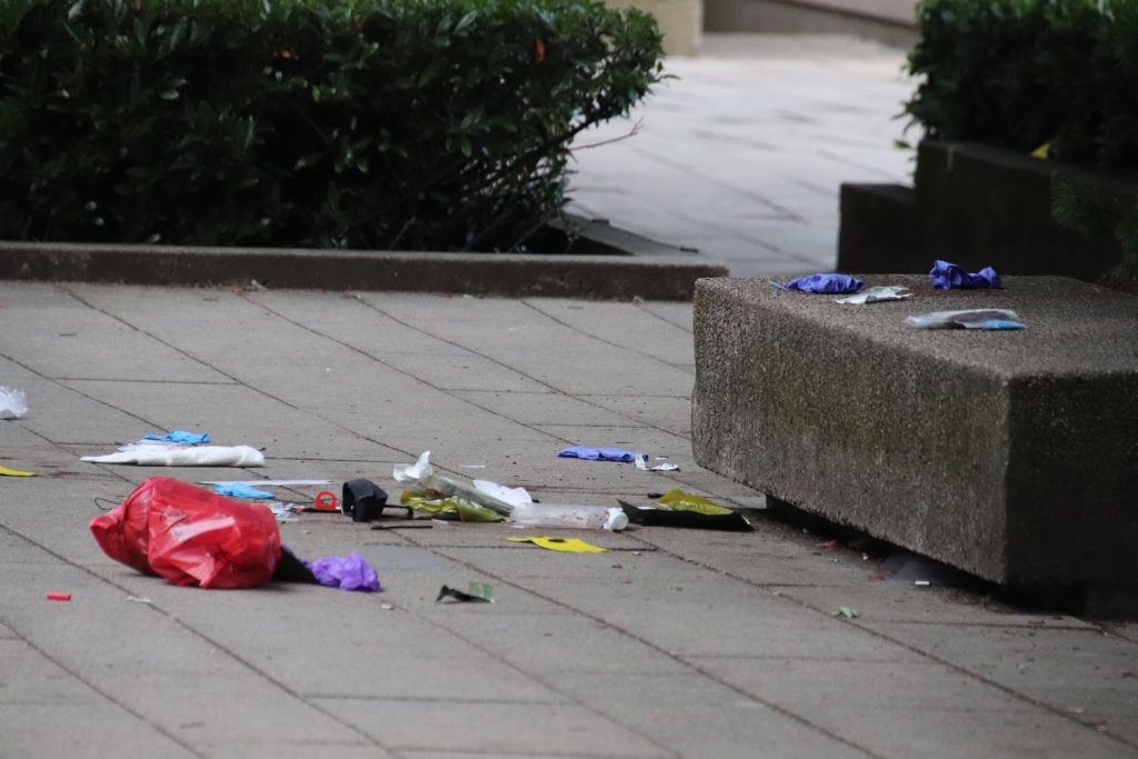 Vancouver Police investigate a fatal stabbing Downtown